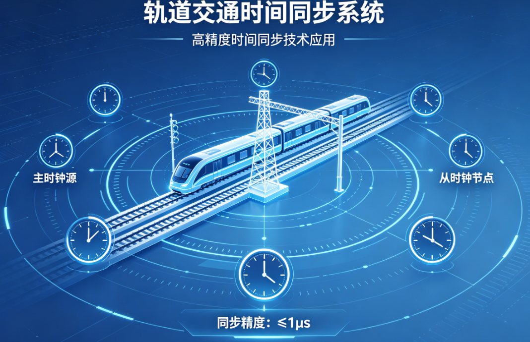 軌道交通時(shí)間同步：賽思子母鐘系統(tǒng)保障列車運(yùn)行安全與準(zhǔn)點(diǎn)